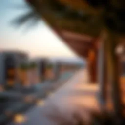 A panoramic view of Hadiqat Saqr showcasing modern residential architecture