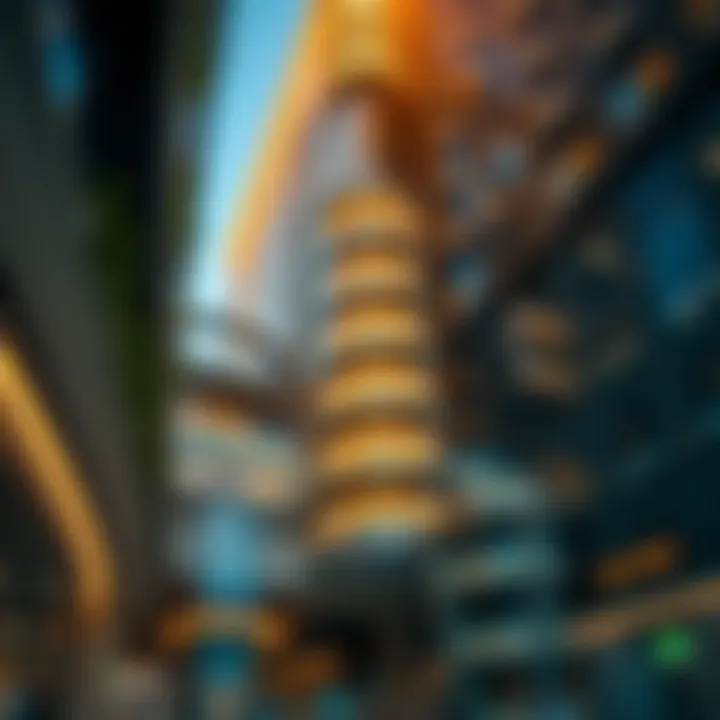 Architectural Features of Icon Tower Tecom Detailed architectural design of Icon Tower Tecom