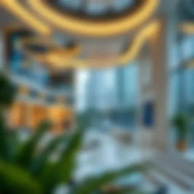 Graph illustrating trends in Dubai's real estate market