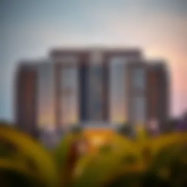 An official building representing Dubai's residency authority
