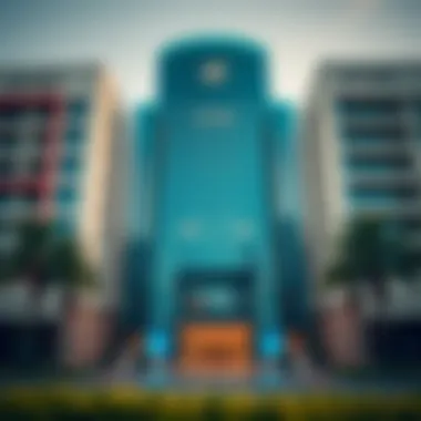 Architectural Marvel of Jetset Business Center Exterior view of Jetset Business Center