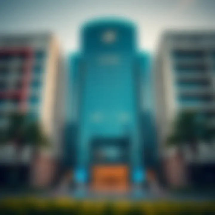 Architectural Marvel of Jetset Business Center Exterior view of Jetset Business Center