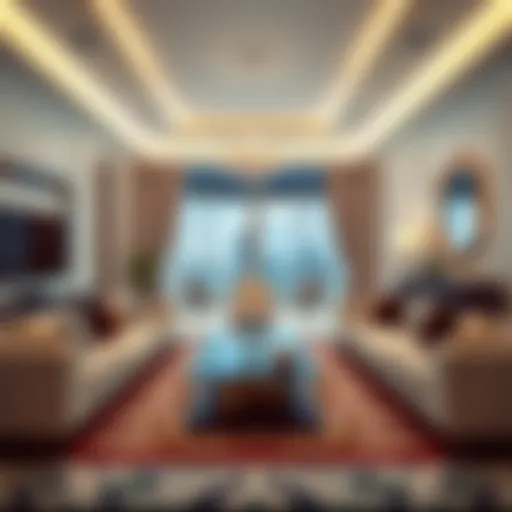 Luxurious living space reflecting Dubai's elegance