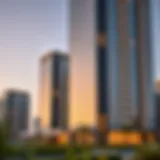 Exterior view of Millennium Executive Tower showcasing its modern design