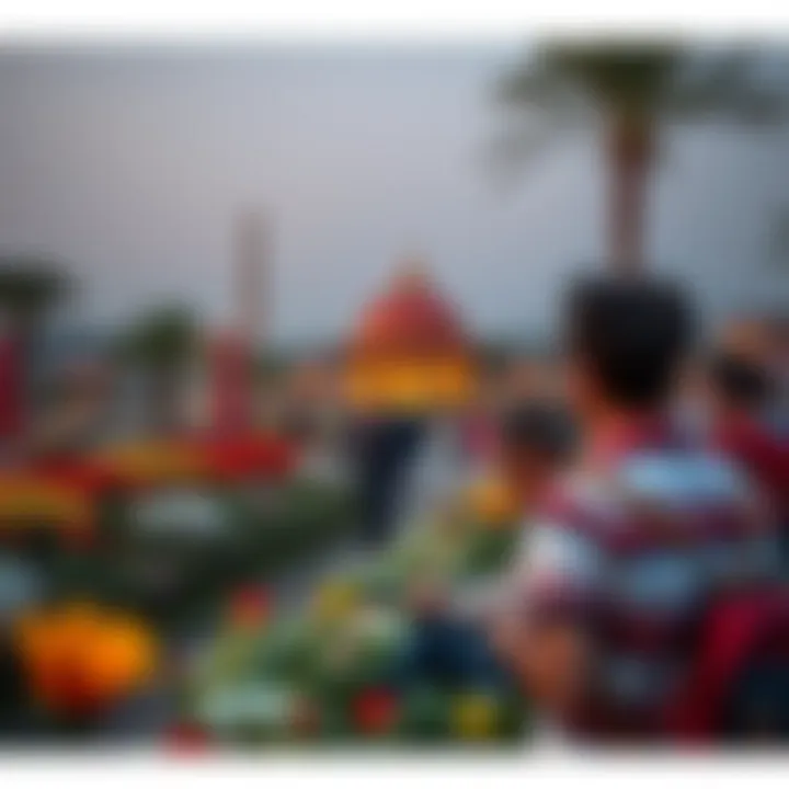 Visitors enjoying the scenic beauty of Miracle Garden