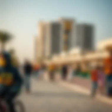 Community Life at Nakheel Beach Vibrant community activities at Nakheel Beach