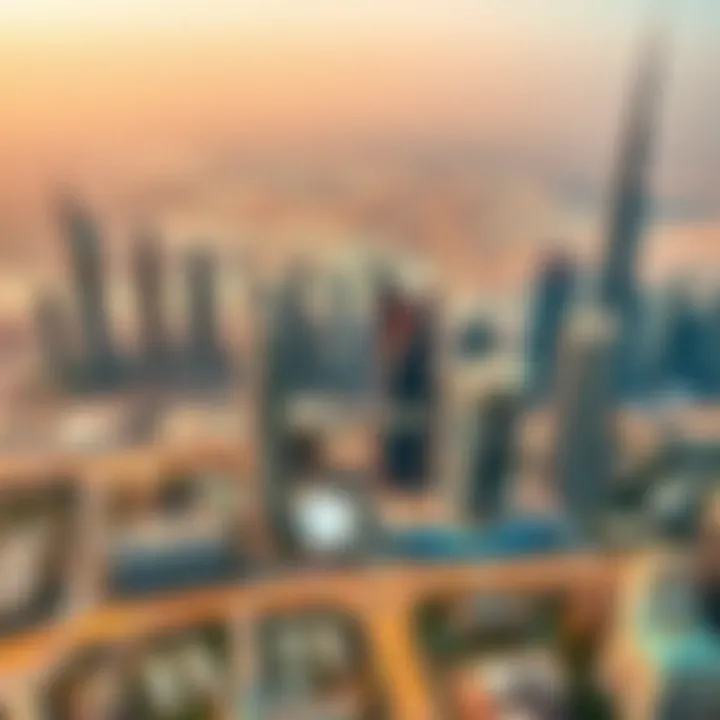 Aerial view of Dubai's iconic skyline showcasing new developments