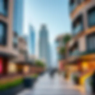 A vibrant real estate market with various properties on display