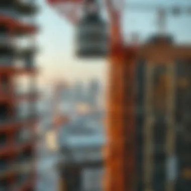 Close-up of the innovative technology used in the One Za'abeel construction