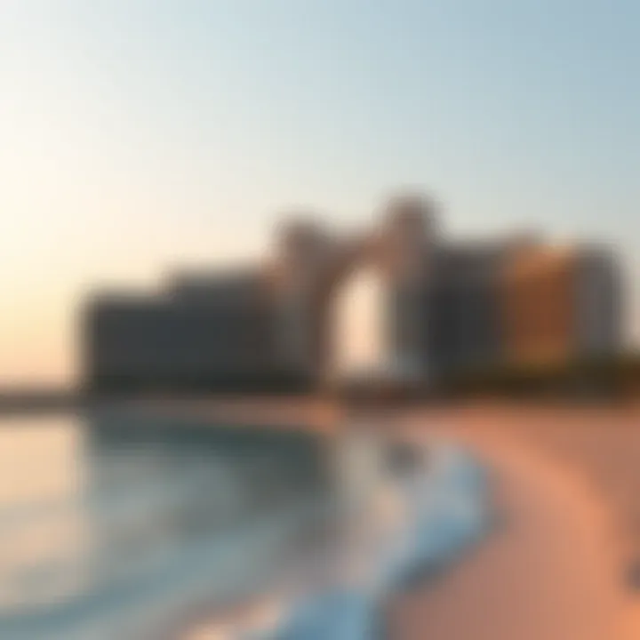 Stunning beachfront of Atlantis The Royal, reflecting Dubai's lifestyle