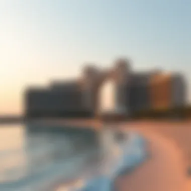 Stunning Beachfront of Atlantis The Royal Stunning beachfront of Atlantis The Royal, reflecting Dubai's lifestyle