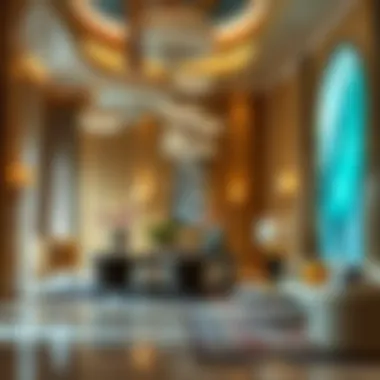 Luxurious Interiors of Atlantis The Royal Luxurious interiors of Atlantis The Royal, highlighting opulence