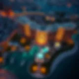 Aerial view showcasing the stunning architecture of The Cove II