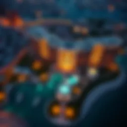 Aerial view showcasing the stunning architecture of The Cove II