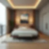 Stylish bed space interior in Al Karama