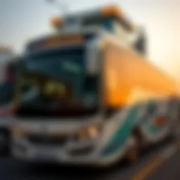 Luxury bus service between Dubai and Abu Dhabi