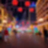 Vibrant celebration of Dubai's national holiday atmosphere