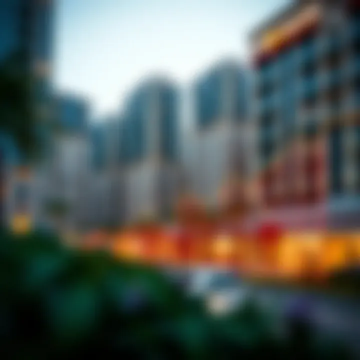 Graph depicting market trends in Dubai's real estate