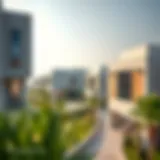 Panoramic view of Al Quoz 4 showing modern architecture