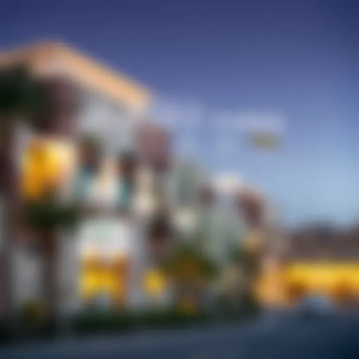 Infographic of property types in Al Quoz 4