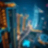 Aerial View of JLT Cluster Z Aerial view of JLT Cluster Z showcasing its architectural elegance