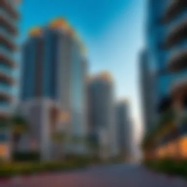 Modern Residential Buildings in JLT Cluster Z Modern residential buildings in JLT Cluster Z